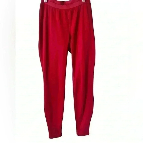 Patagonia Capilene Performance Baselayer Women's Small Red Leggings Full Length - Picture 1 of 9